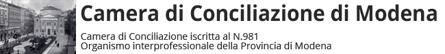 Camera di Conciliazione di Modena